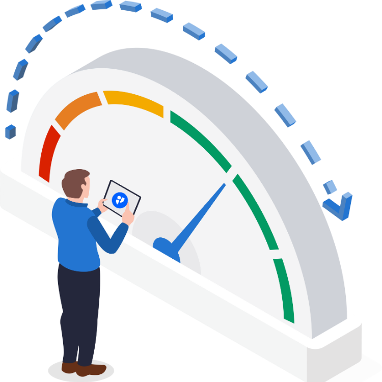 Speed analysis product feature
